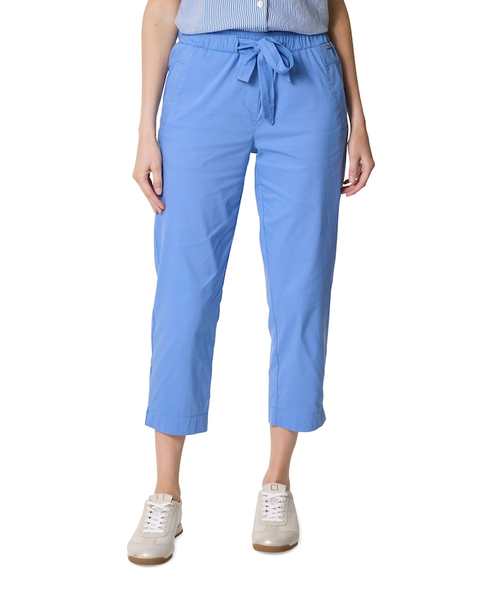 Casual 7/8 LAEnge dames broek blauw