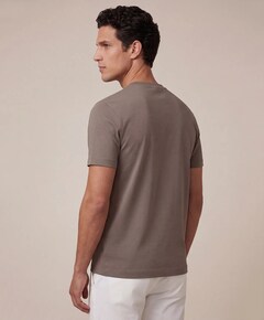 Heren T-shirt beige