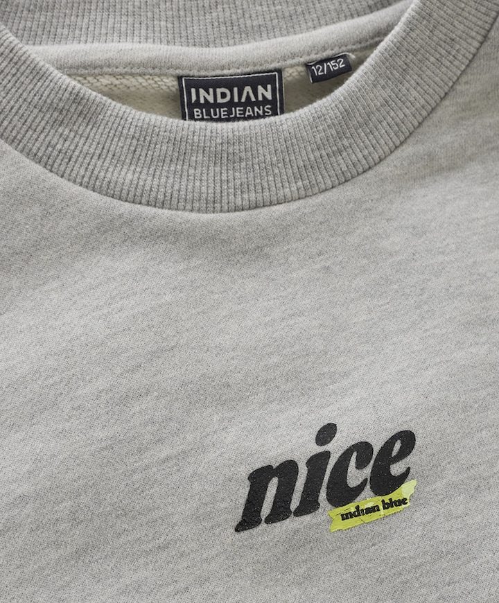 Meisjes sweater beige