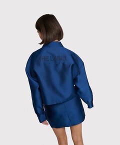 Dames blouse blauw