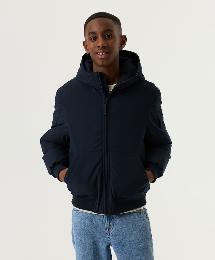 Jongens jas blauw