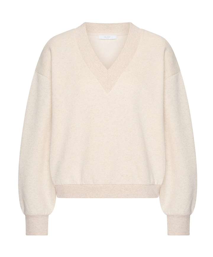 Dames sweater beige