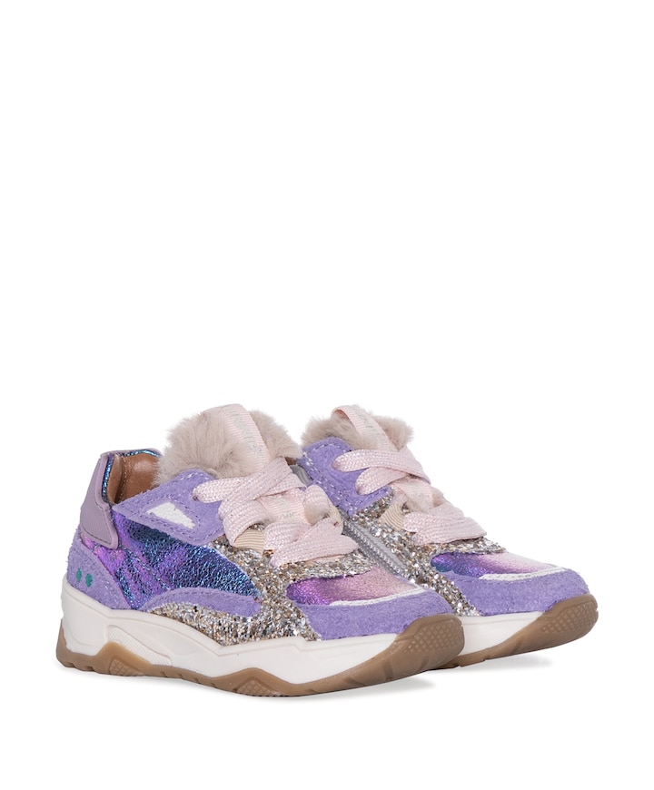 Cody Chunky meisjes sneakers paars