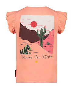 Meisjes T-shirt oranje