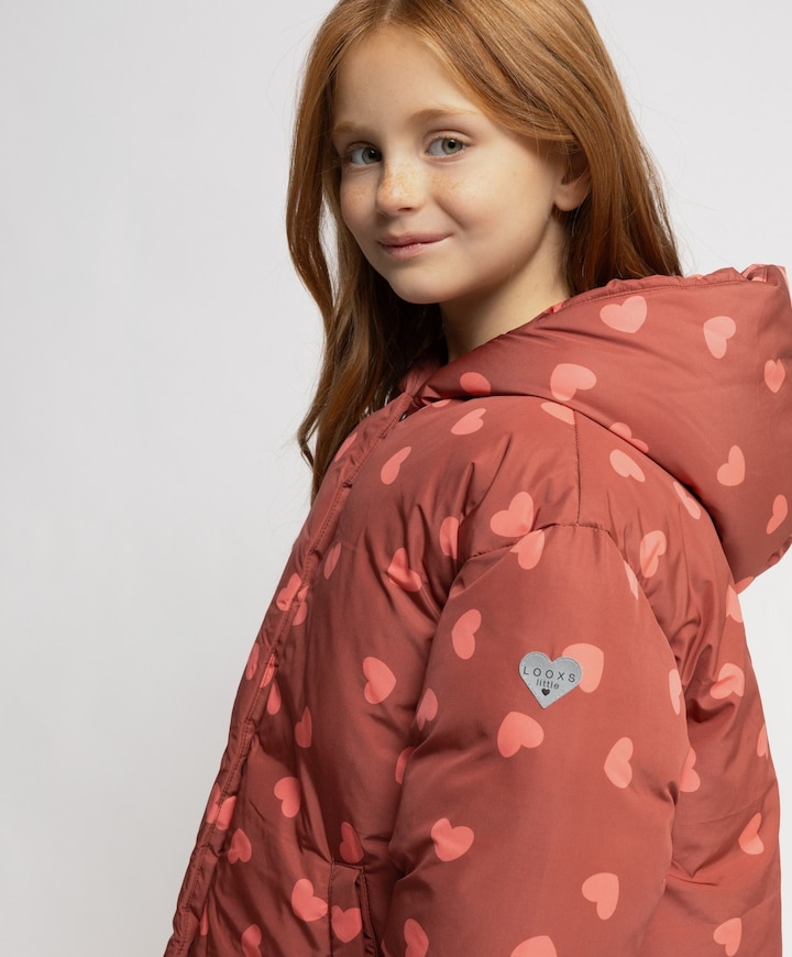 Meisjes jas roze