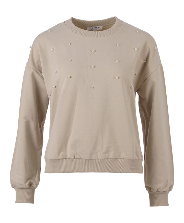 Dames sweater beige