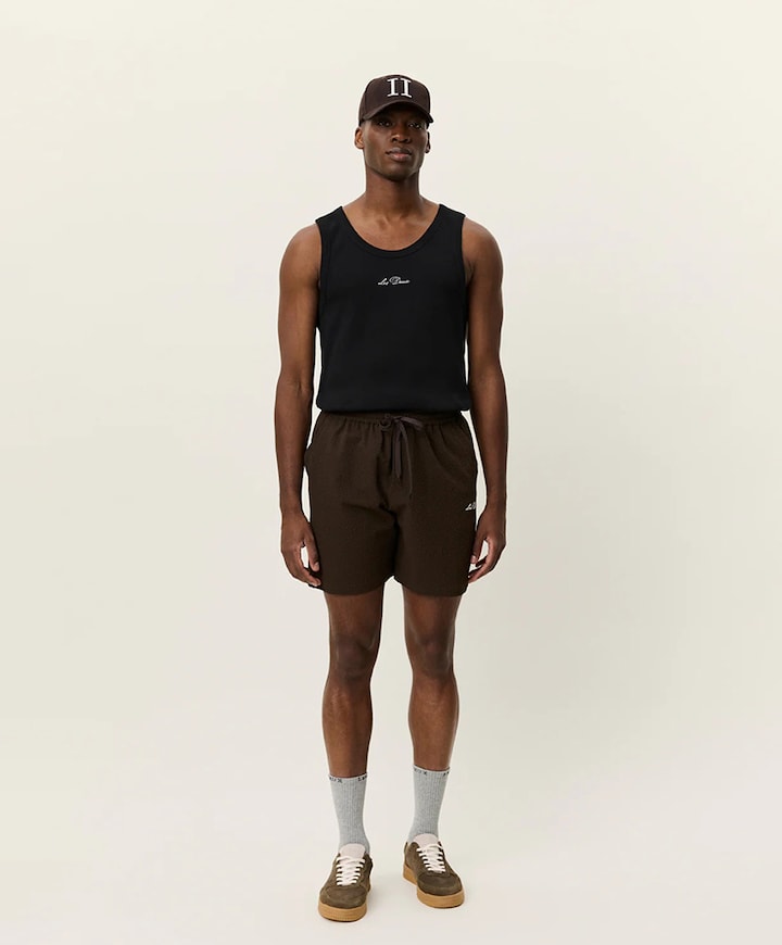 Stan Seerseucker Swim Shorts heren zwembroek bruin