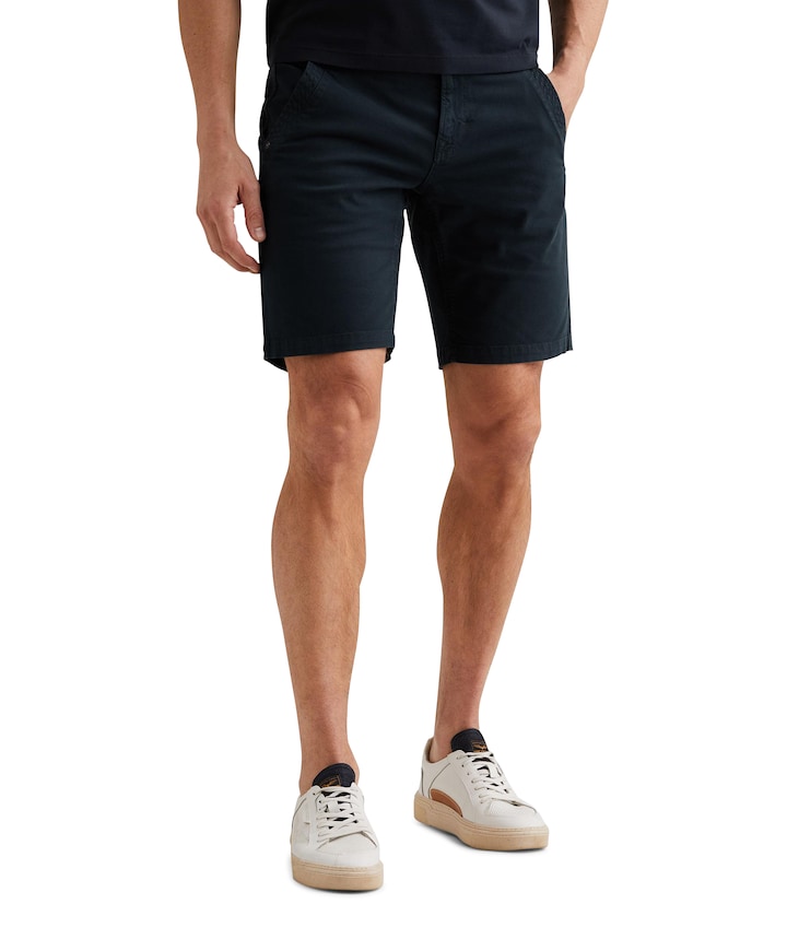 SPECTOR CHINO SHORTS FANCY STRUCTU heren korte broek blauw