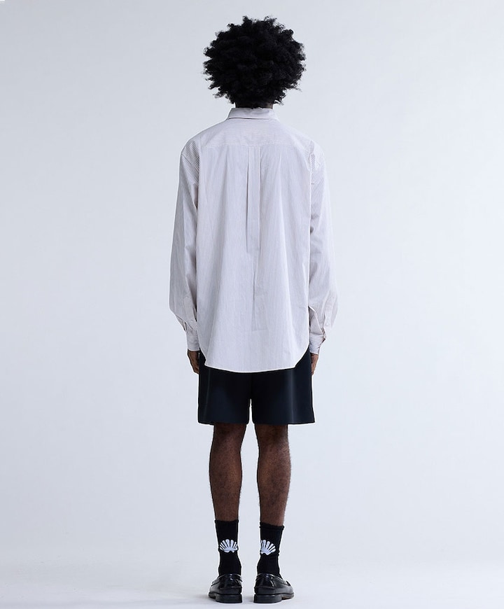 Heren overhemd lange mouw multicolor