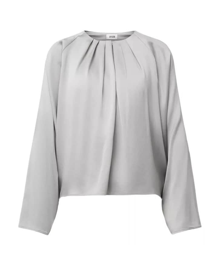 Dames blouse grijs