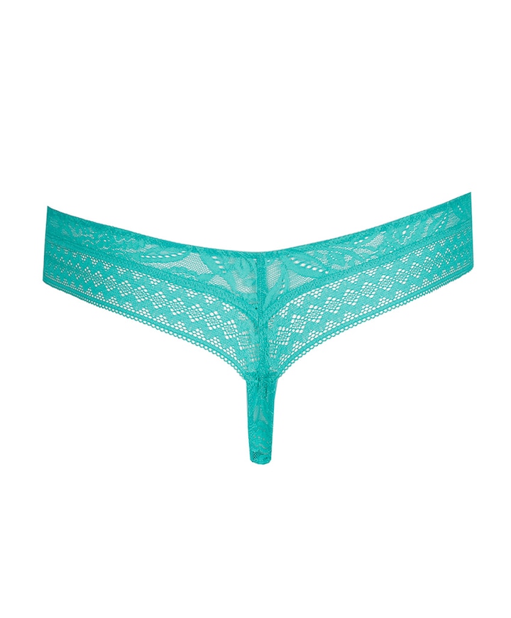 Dames string blauw