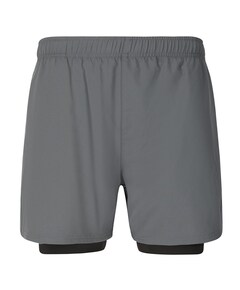 Zayne V2 M 2-in-1 Shorts heren short grijs
