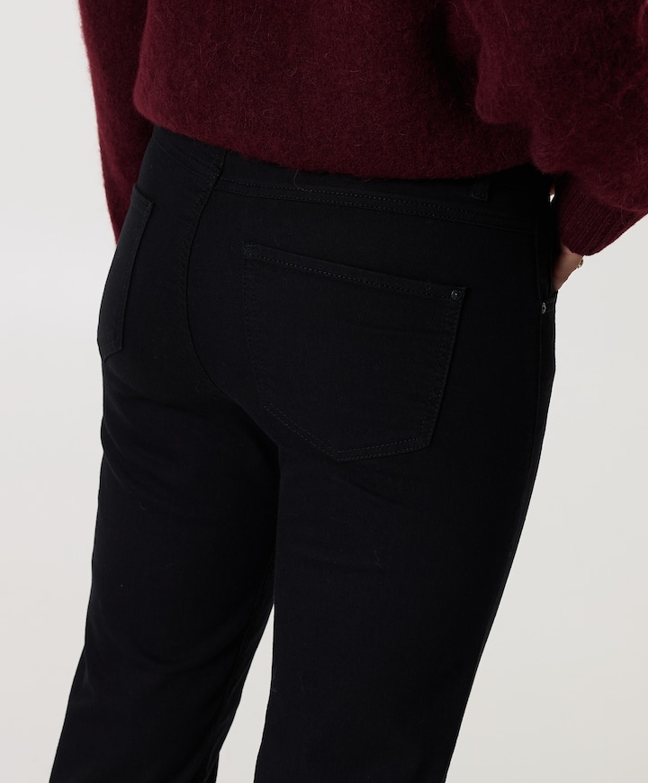 LARA dames jeans zwart