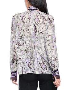 Dames blouse paars