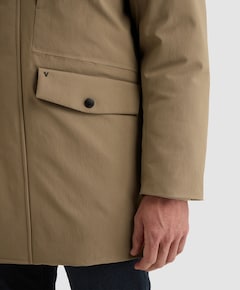 Heren jas beige