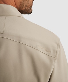 Heren overshirt grijs