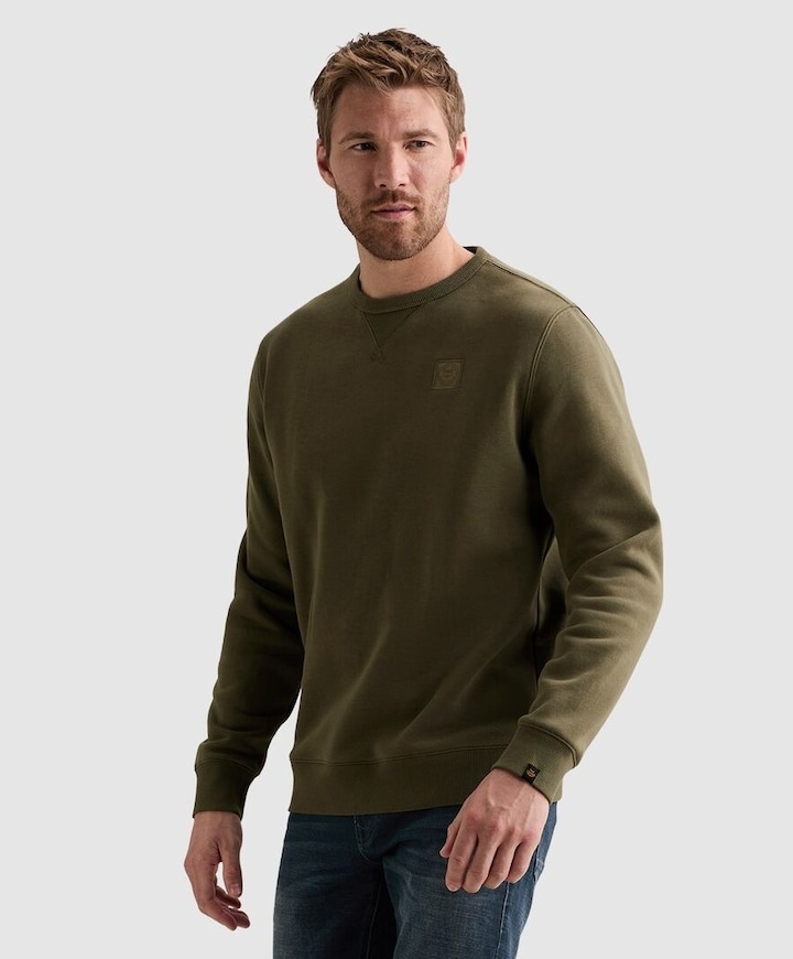 Heren trui groen