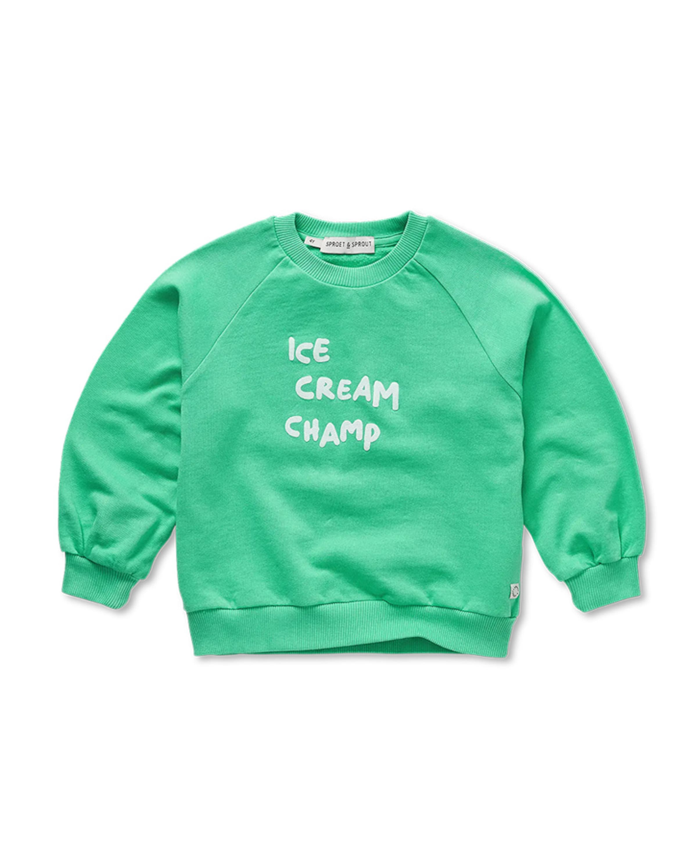 Jongens sweater groen