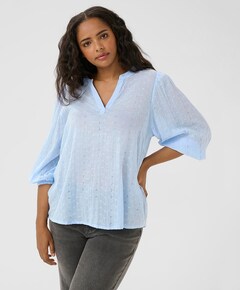 Dames blouse blauw