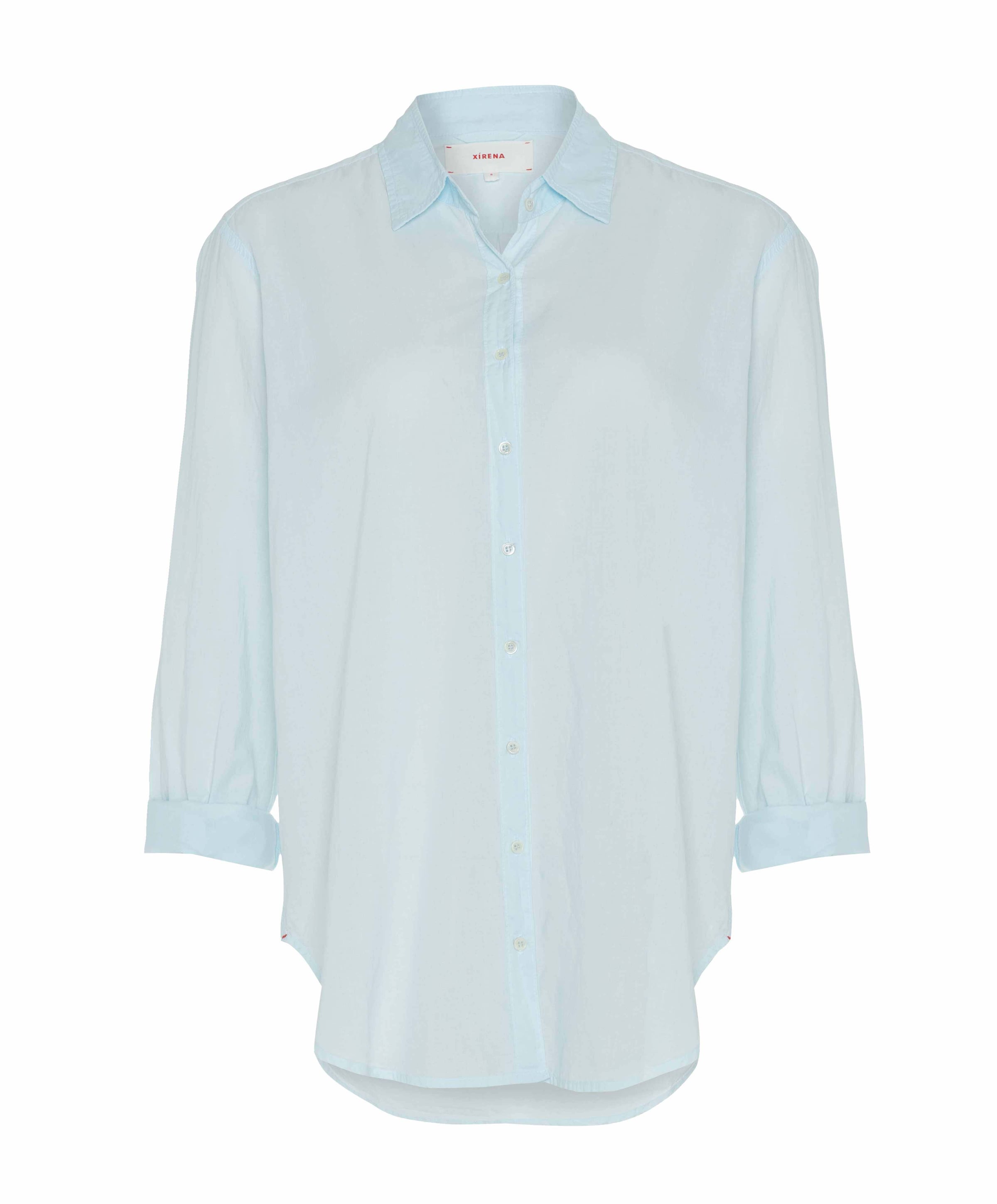 Dames blouse blauw
