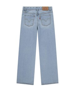 Wide leg jeans meisjes jeans blauw