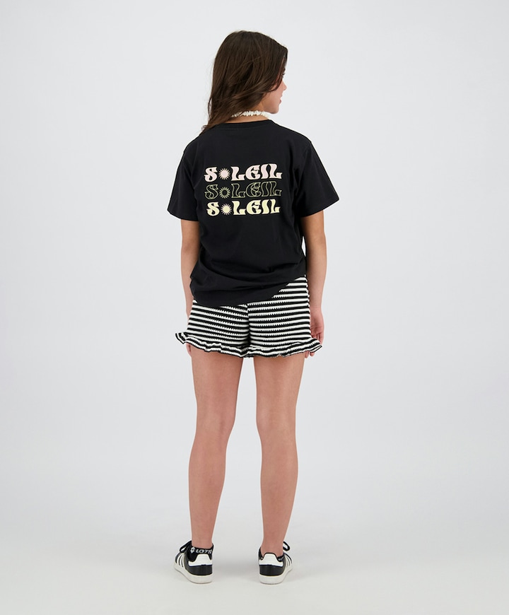 Meisjes t-shirt zwart