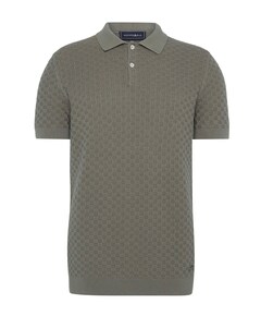 Heren polo bruin