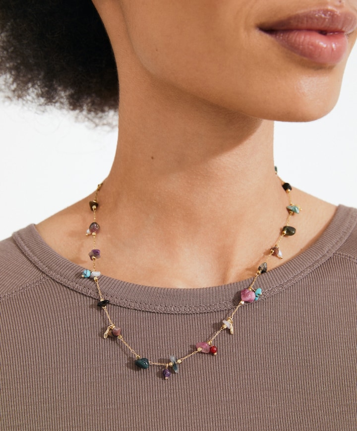 Dames ketting goud
