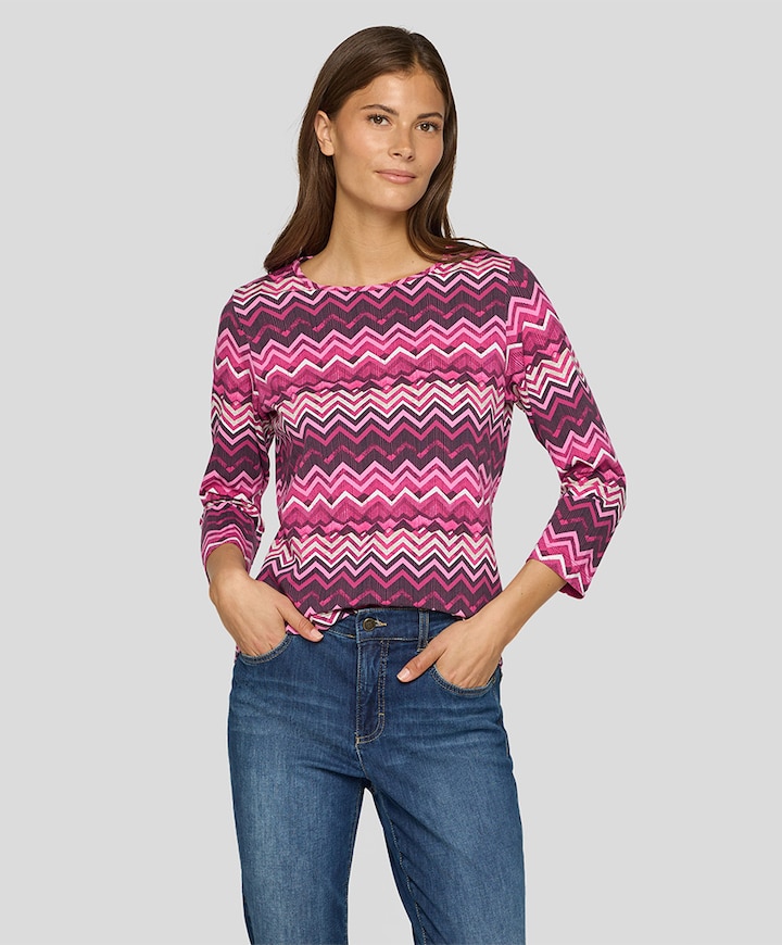Dames longsleeve roze