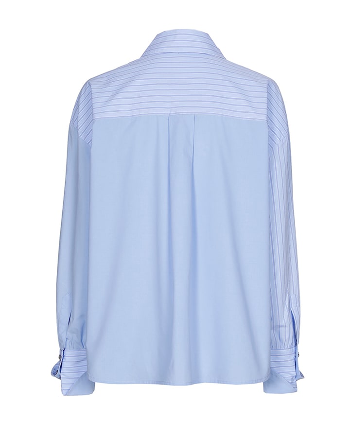 Dames blouse blauw