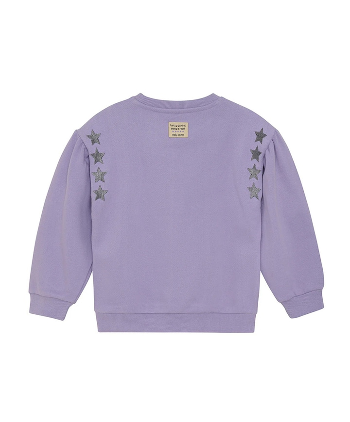 Meisjes sweater paars