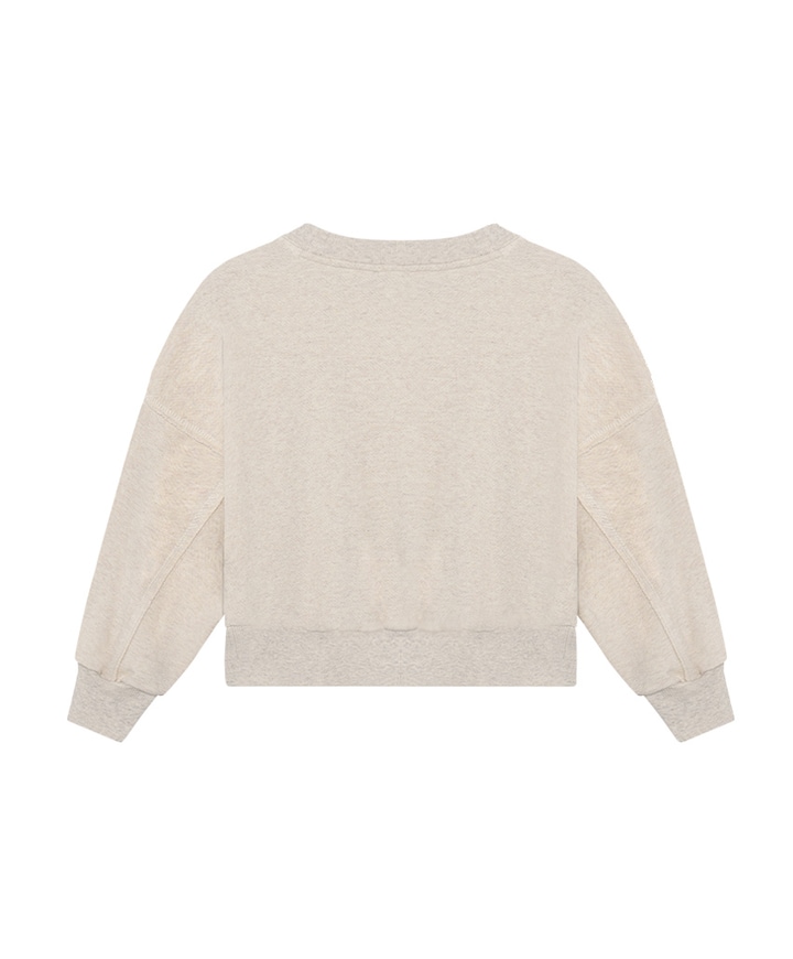 Meisjes sweater beige