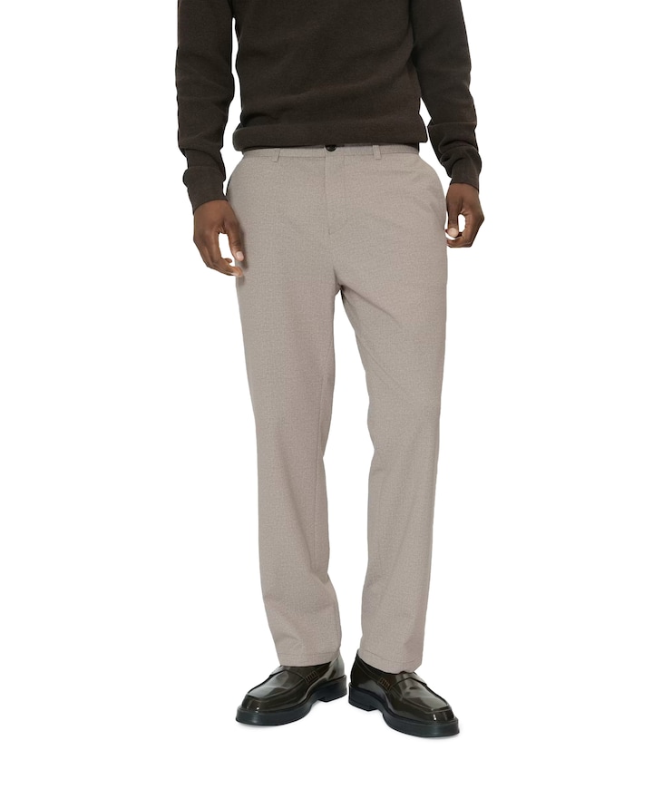 MAwesley Jersey heren broek beige