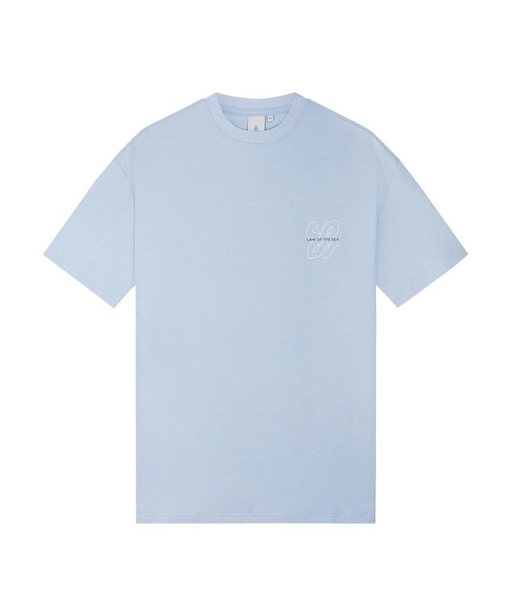 T-shirt blauw