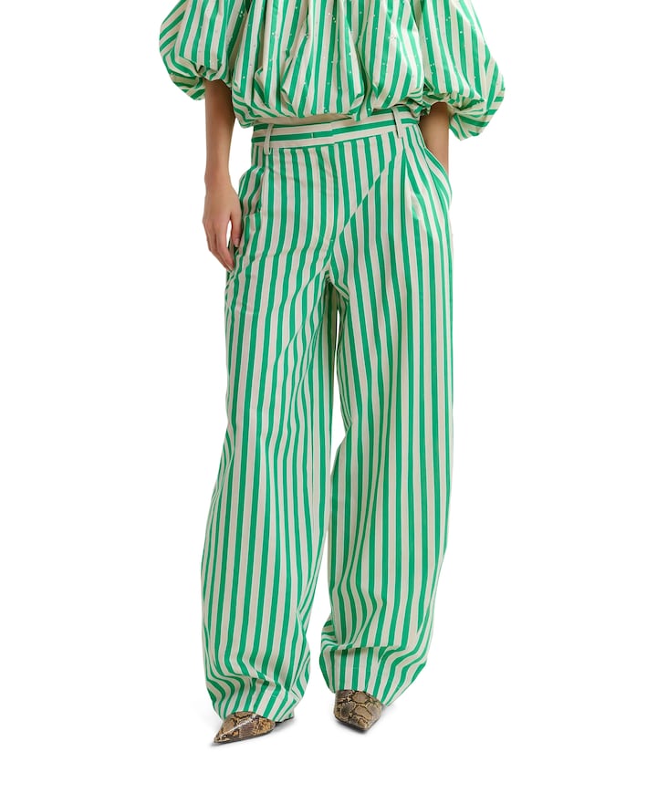 Jorner barrel leg dames broek ecru