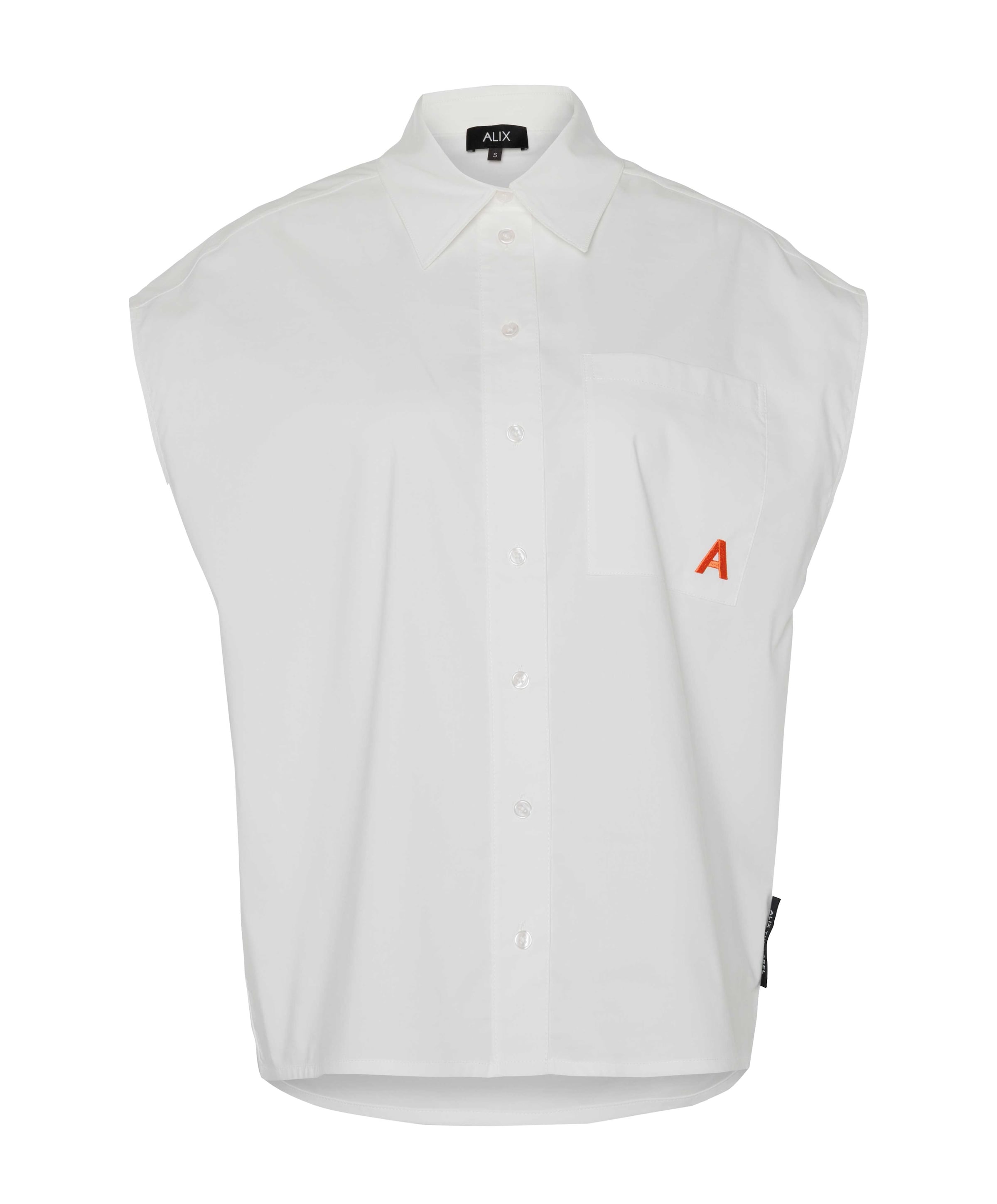 Dames top ecru