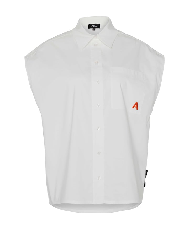 Dames top ecru