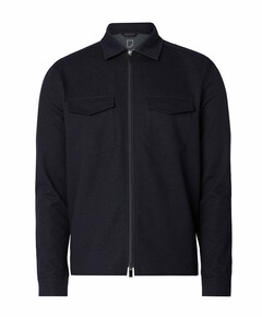 Heren overshirt blauw