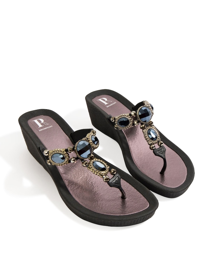 Appollo Pool Shoe slipper zwart