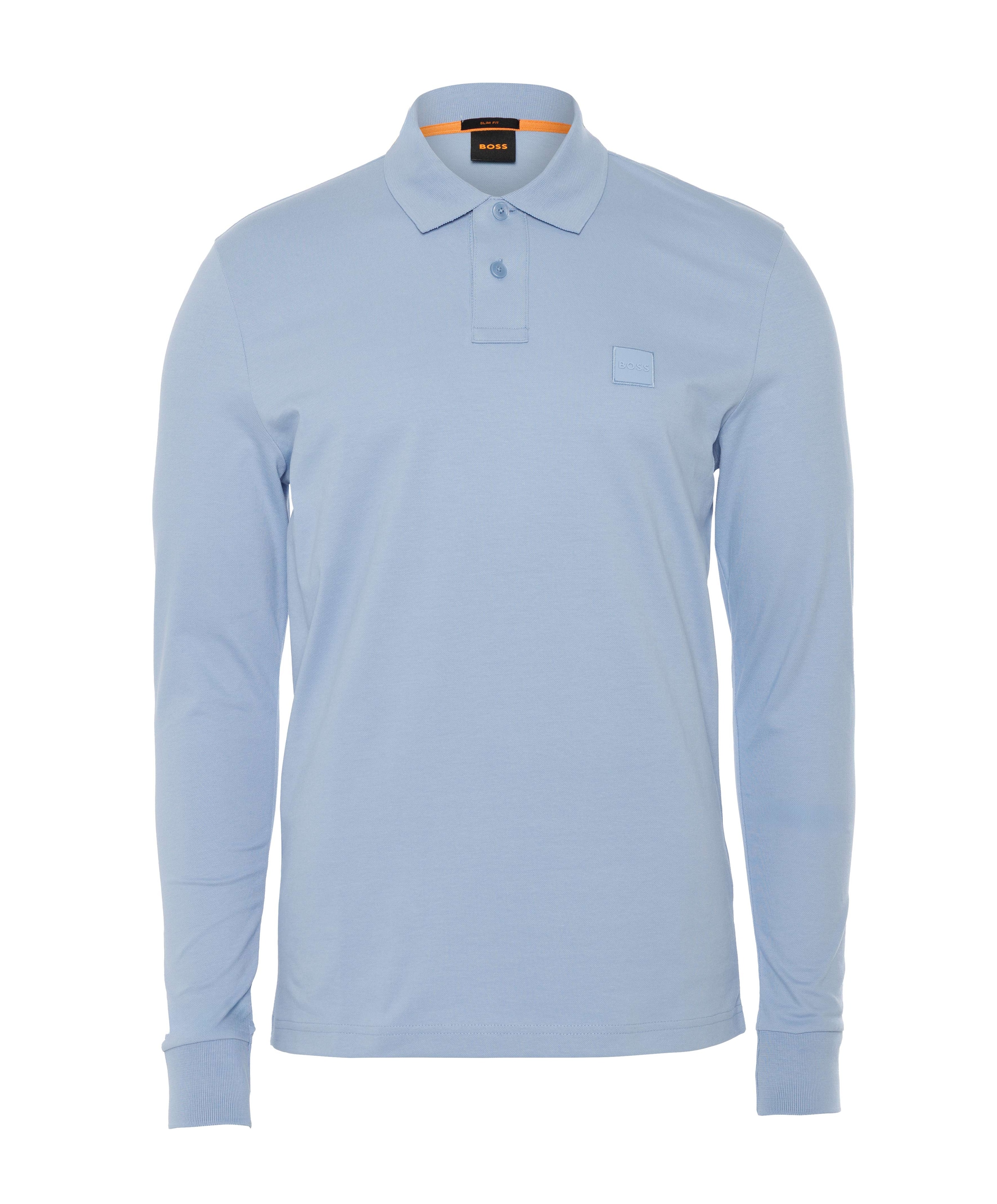 Heren polo blauw