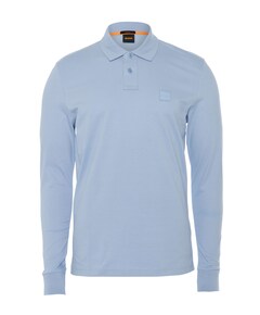 Heren polo blauw