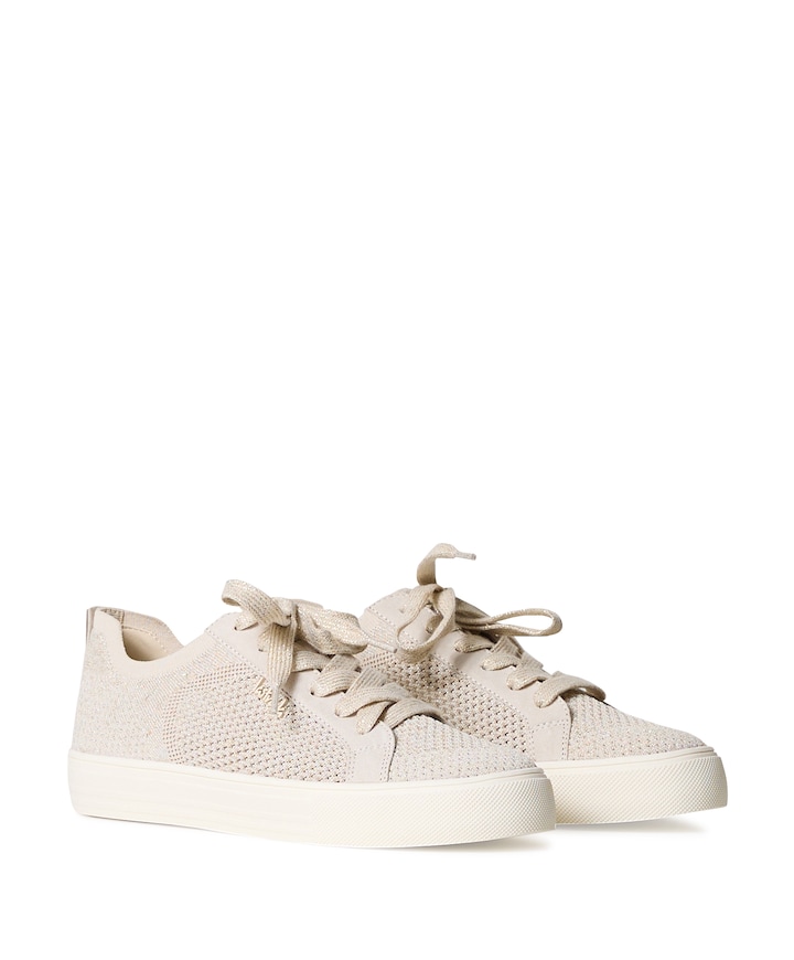 dames sneakers beige