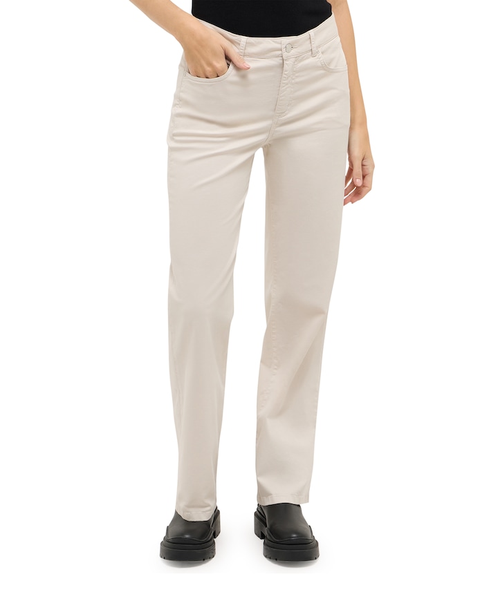 LARA dames broek grijs