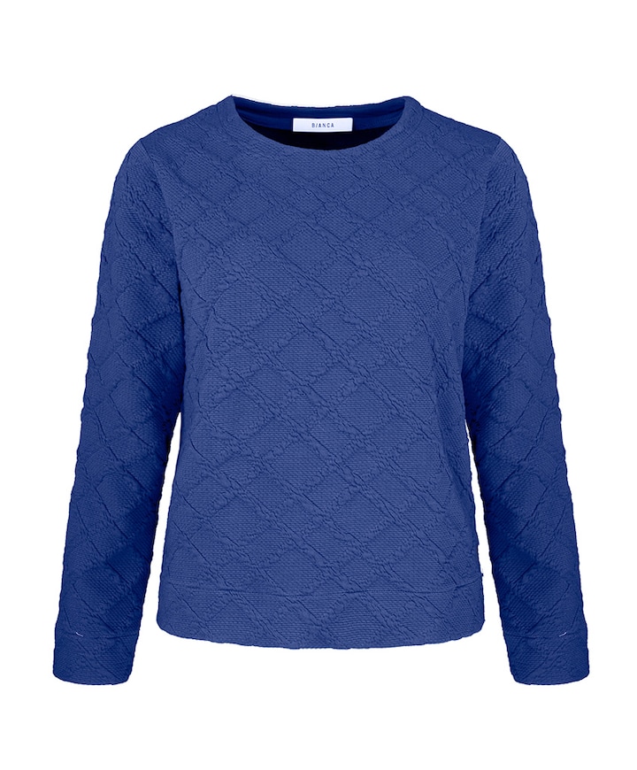 Dames longsleeve blauw