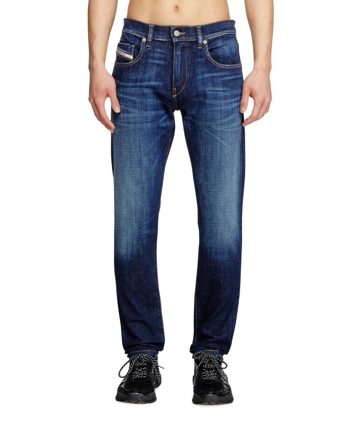 2019 D-STRUKT heren jeans blauw