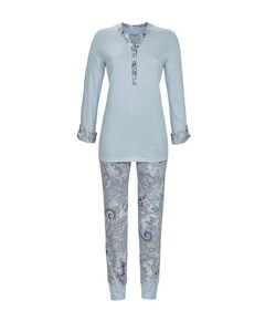 Dames pyjamaset blauw