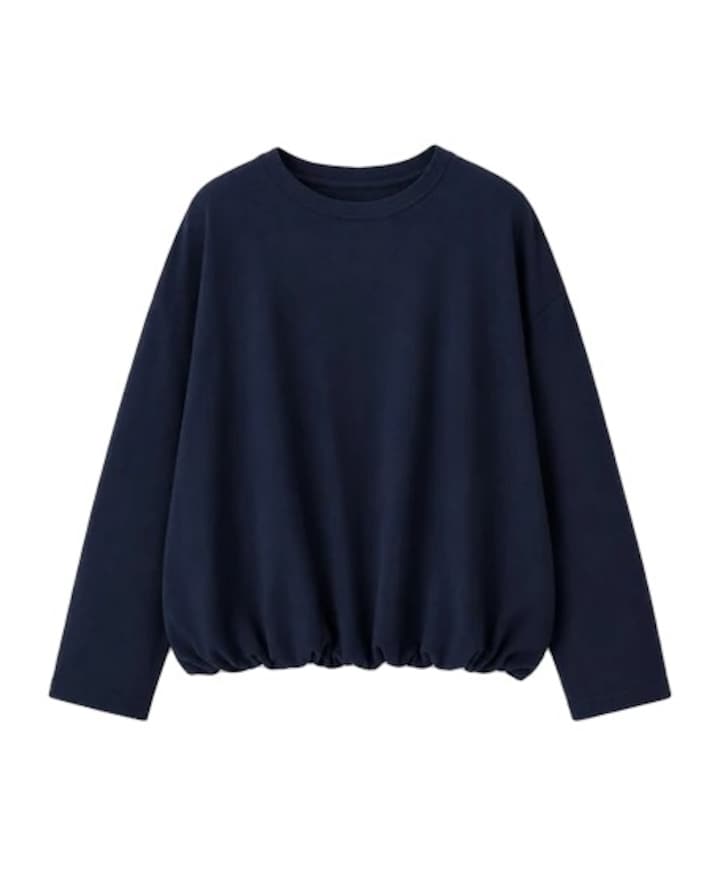 Dames longsleeve blauw