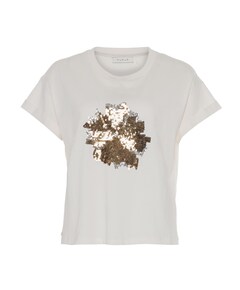 Dames t-shirt ecru