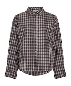 Dames blouse bruin