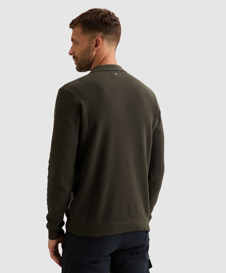 Heren polo groen